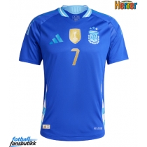 Argentina Rodrigo De Paul #7 Bortedrakt Copa America 2024 Kortermet